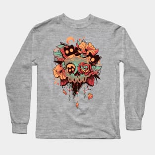 Spook Seekers - Creepy Cute Cats Long Sleeve T-Shirt